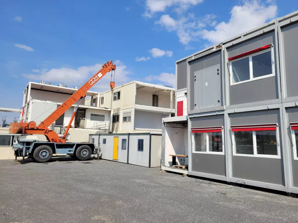 enlèvement de bâtiments modulaires