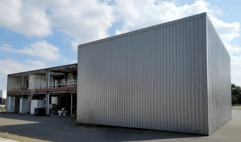 entrepôt modulaire de réemploi