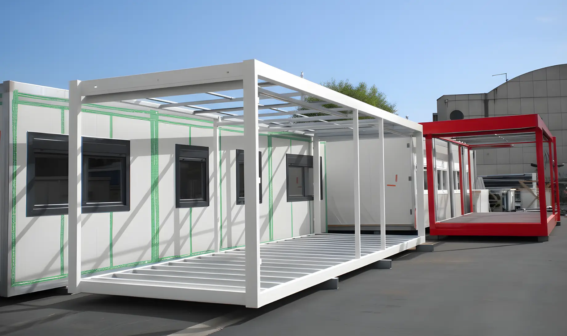 L&rsquo;ossature métallique des constructions modulaires : le cœur structurel du bâtiment modulaire